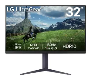 Монитор LG 32GS85Q-B 31.5" IPS Quad HD 2560×1440, 1 мс, 178° обзор, регулировка по высоте, VESA