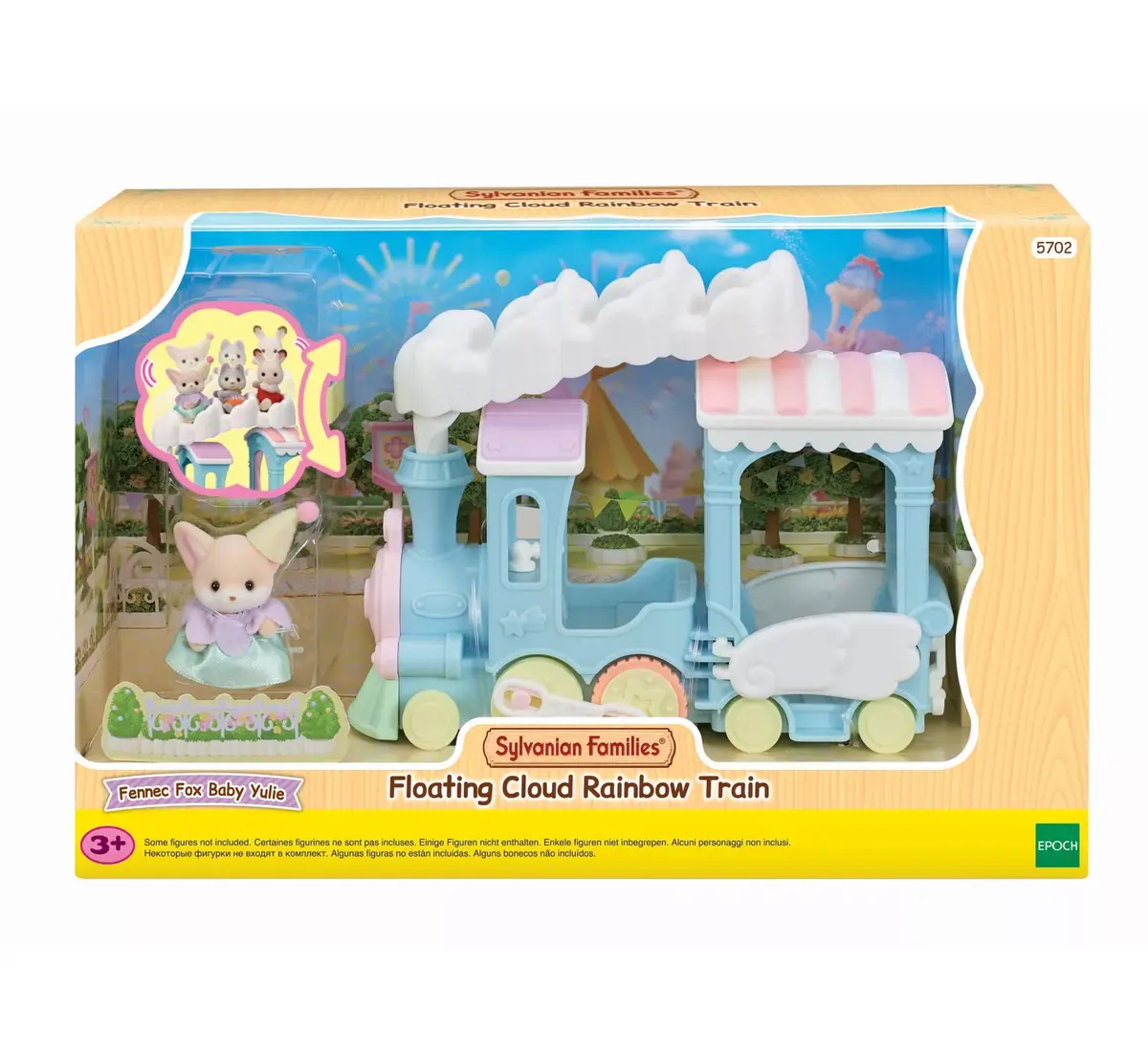 Sylvanian Families Floating Cloud Rainbow Train Photo 2