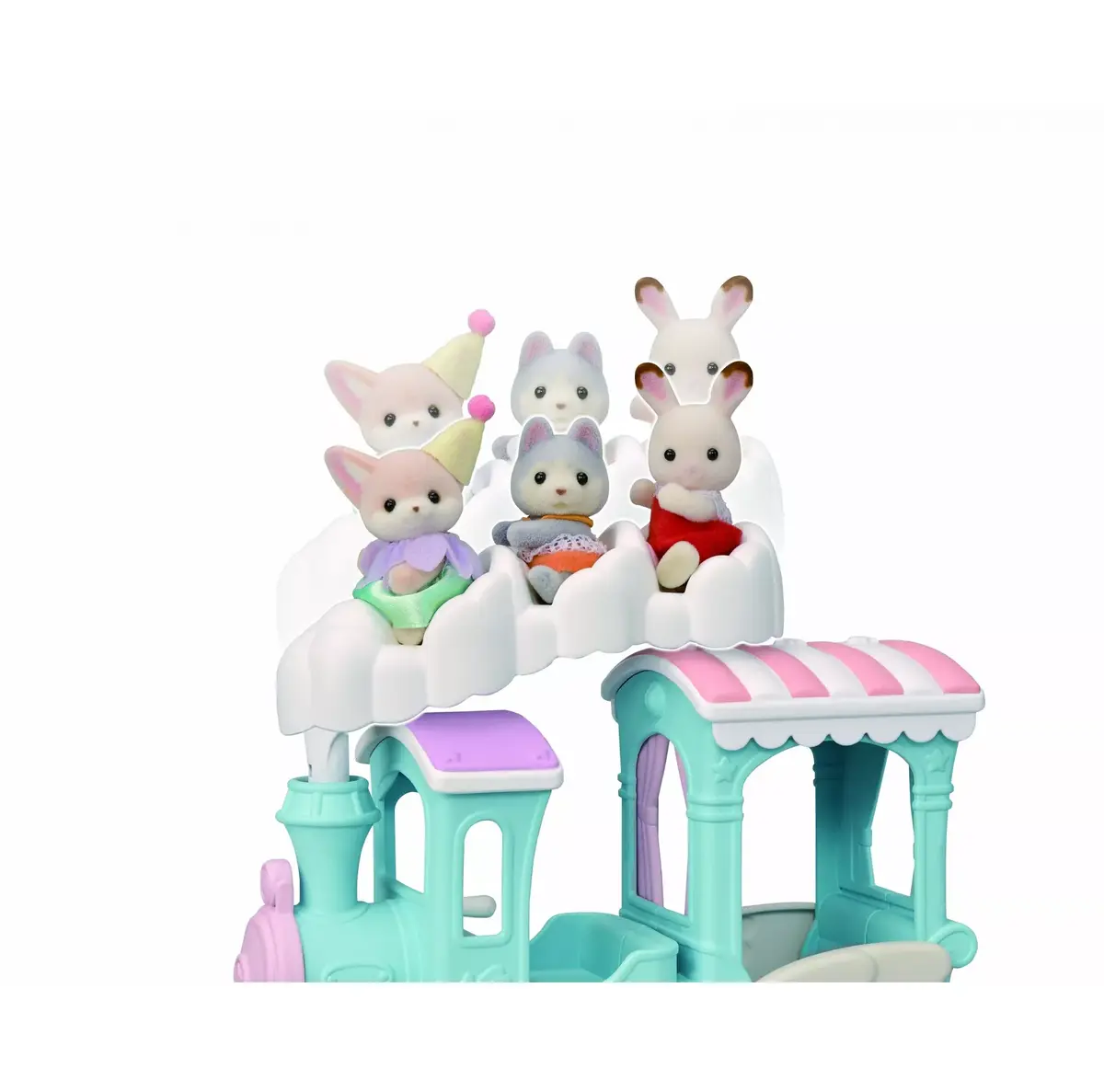 Sylvanian Families Floating Cloud Rainbow Train Photo 4