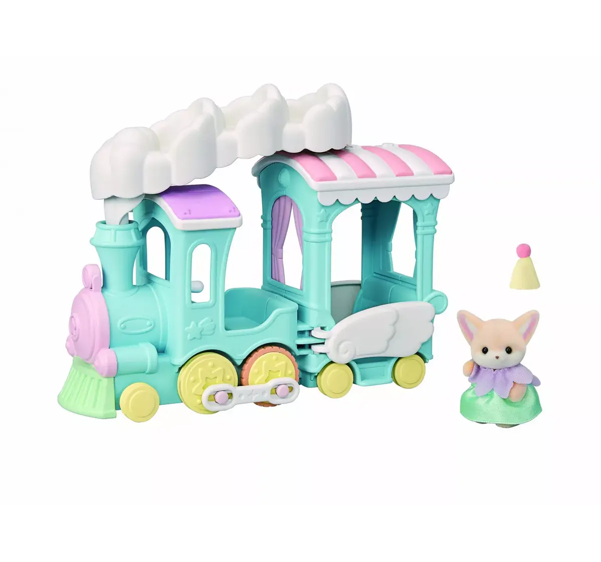 Sylvanian Families Floating Cloud Rainbow Train Photo 5