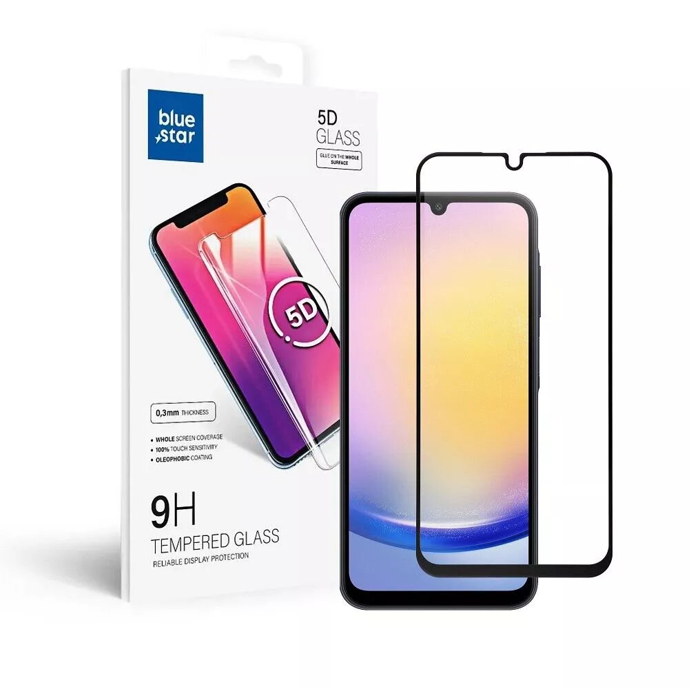 Aizsargstikls ar rāmi Samsung Galaxy A25