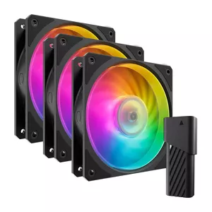 Air cooler Cooler Master Mobius 120P ARGB 3-Pack Fan Kit 12 cm 2400 RPM