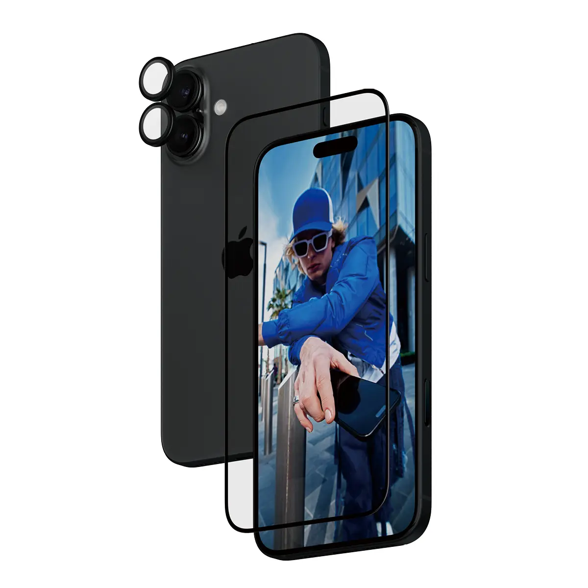 PanzerGlass 2-in-1 Bundle ekrāna aizsargs Apple