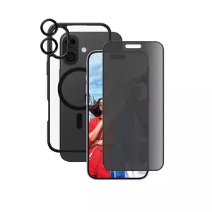 3-in-1 Privacy Bundle PanzerGlass iPhone 16 Plus Photo 1