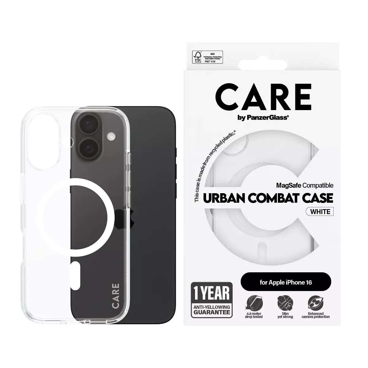 Cover PanzerGlass CARE by Flagship Case iPhone 16 Photo 2