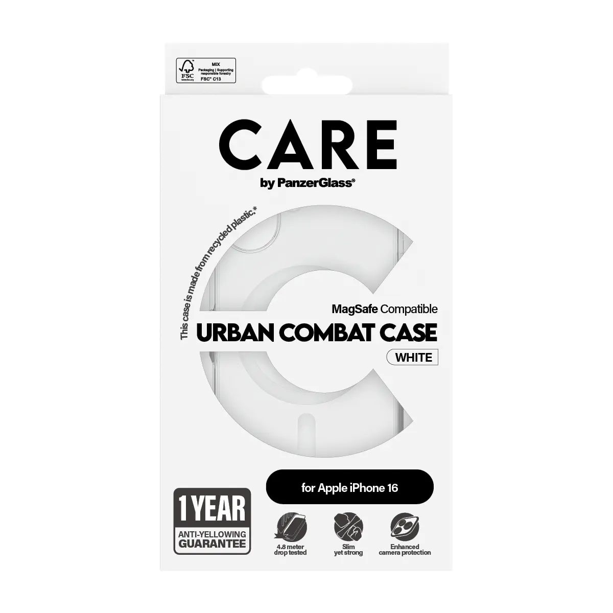 Чехол PanzerGlass CARE Urban Combat MagSafe для iPhone 16 Photo 3