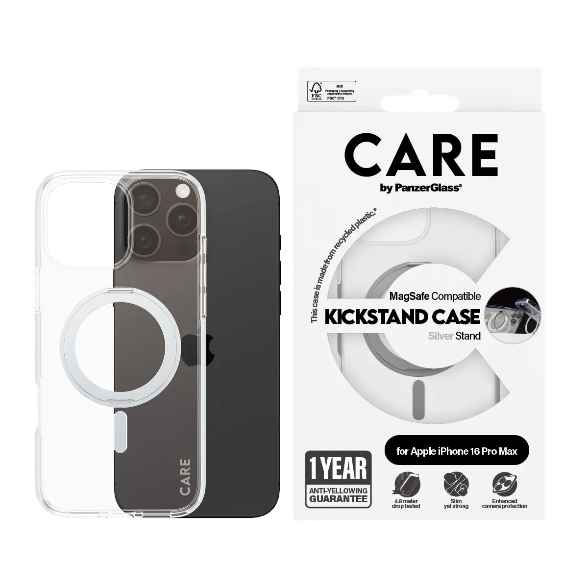 PanzerGlass CARE MagSafe Case for iPhone 16 Pro Max Photo 2