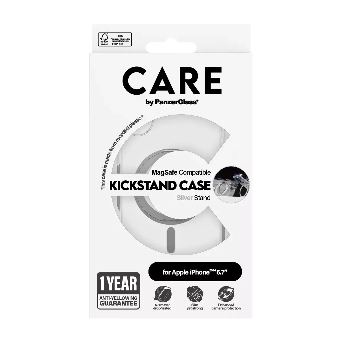 Vāks PanzerGlass CARE by Feature Case iPhone '24 6.7" Photo 3