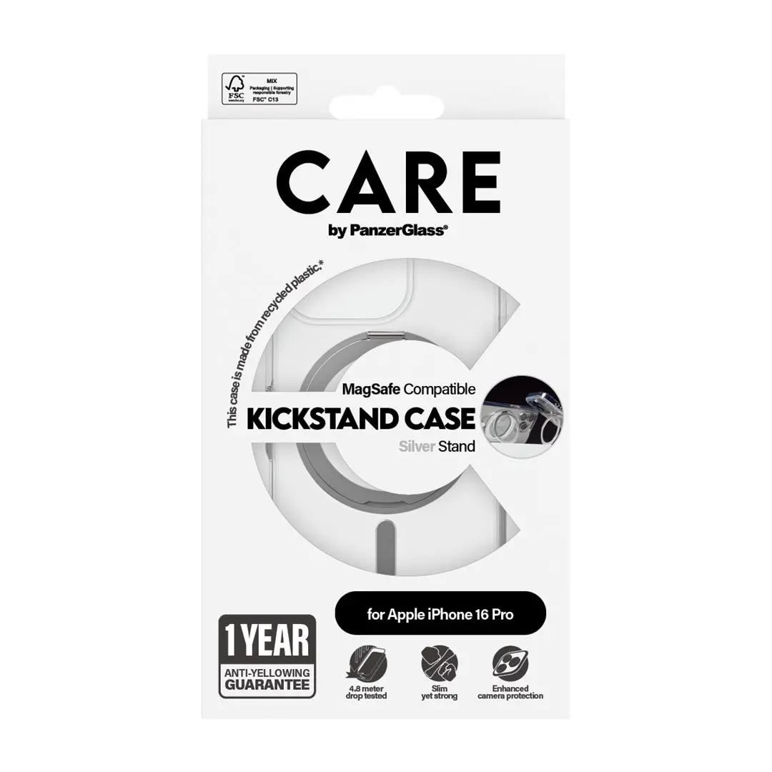 PanzerGlass CARE Transparent Case for iPhone 16 Pro Photo 6
