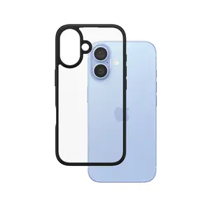 Прозрачный чехол накладка PanzerGlass HardCase для Apple iPhone 16 из термопластичного полиуретана