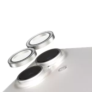 Защитное стекло для камеры PanzerGlass SAFE. by Glitter Silver iPhone '24 6.1" | 6.7"
