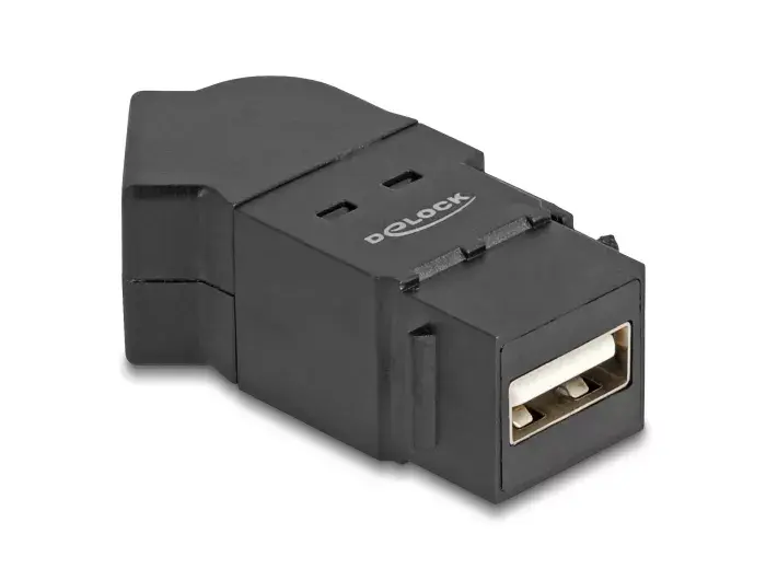 DeLOCK USB 2.0 Type-A panel mount female to Type-A female Photo 2