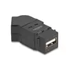 DeLOCK USB 2.0 Type-A panel mount female to Type-A female Photo 2