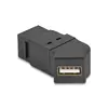 DeLOCK USB 2.0 Type-A panel mount female to Type-A female Photo 3