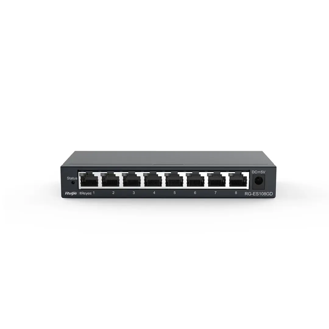 RUIJIE RG-ES108GD 8-портовый 1G настольный коммутатор Photo 2
