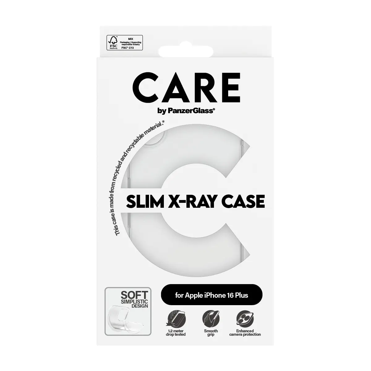 Чехол PanzerGlass CARE X-Ray для Apple iPhone 16 Plus Photo 3
