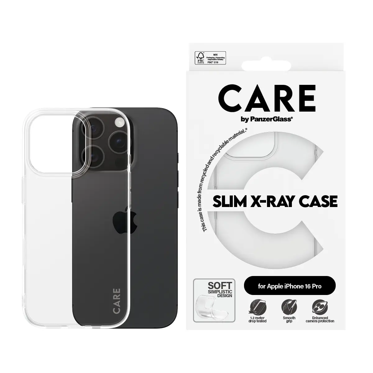 PanzerGlass CARE X-Ray Vāciņš Apple iPhone 16 Pro Photo 2