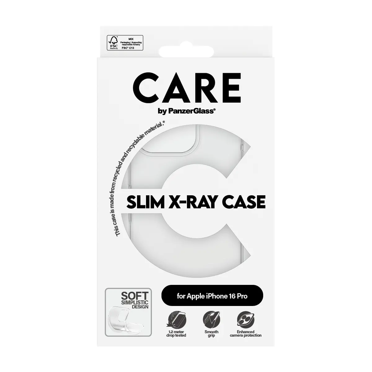 PanzerGlass CARE X-Ray Vāciņš Apple iPhone 16 Pro Photo 3