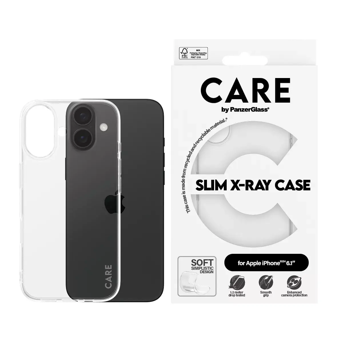 Cover PanzerGlass CARE by ® Fashionable Case iPhone '24 6.1" Photo 2