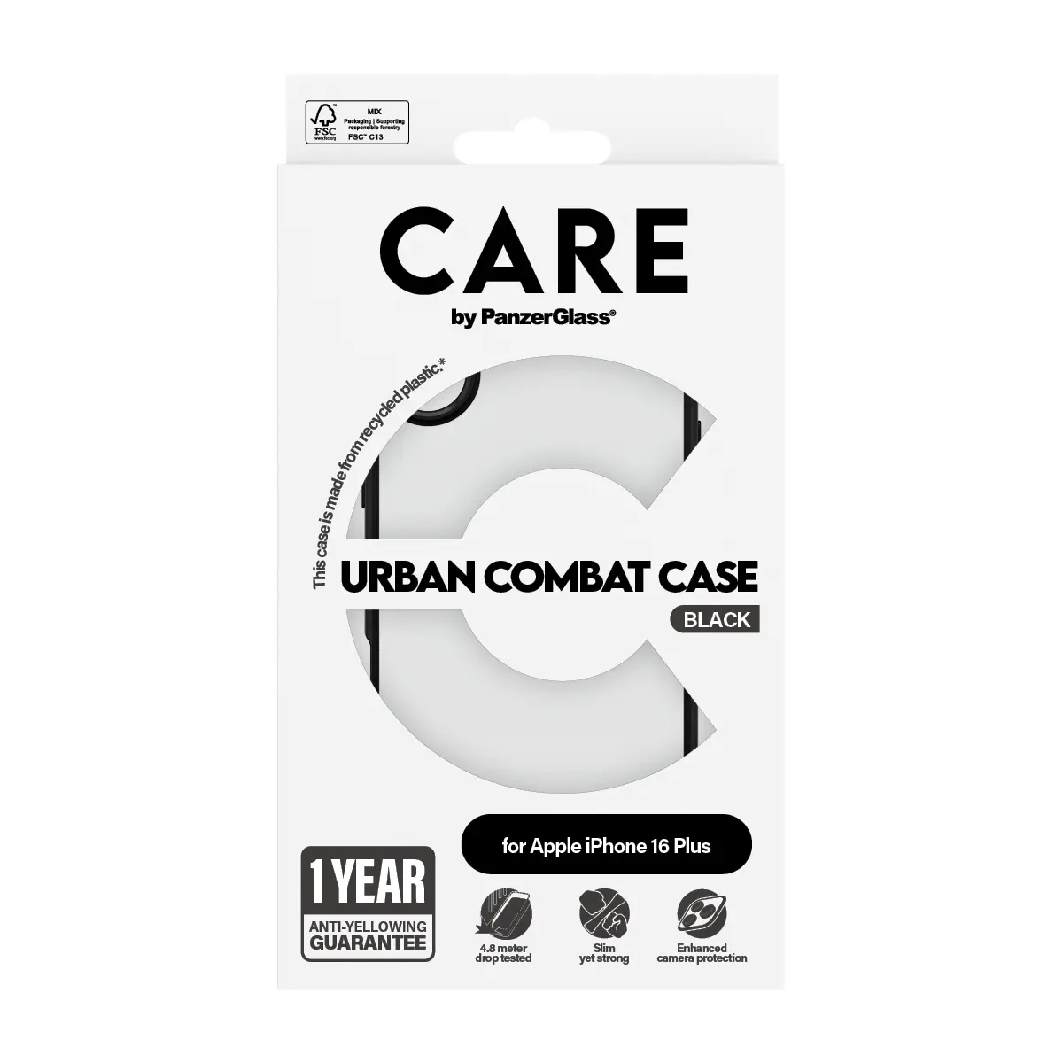 Чехол PanzerGlass CARE Urban Combat для iPhone 16 Plus Photo 3