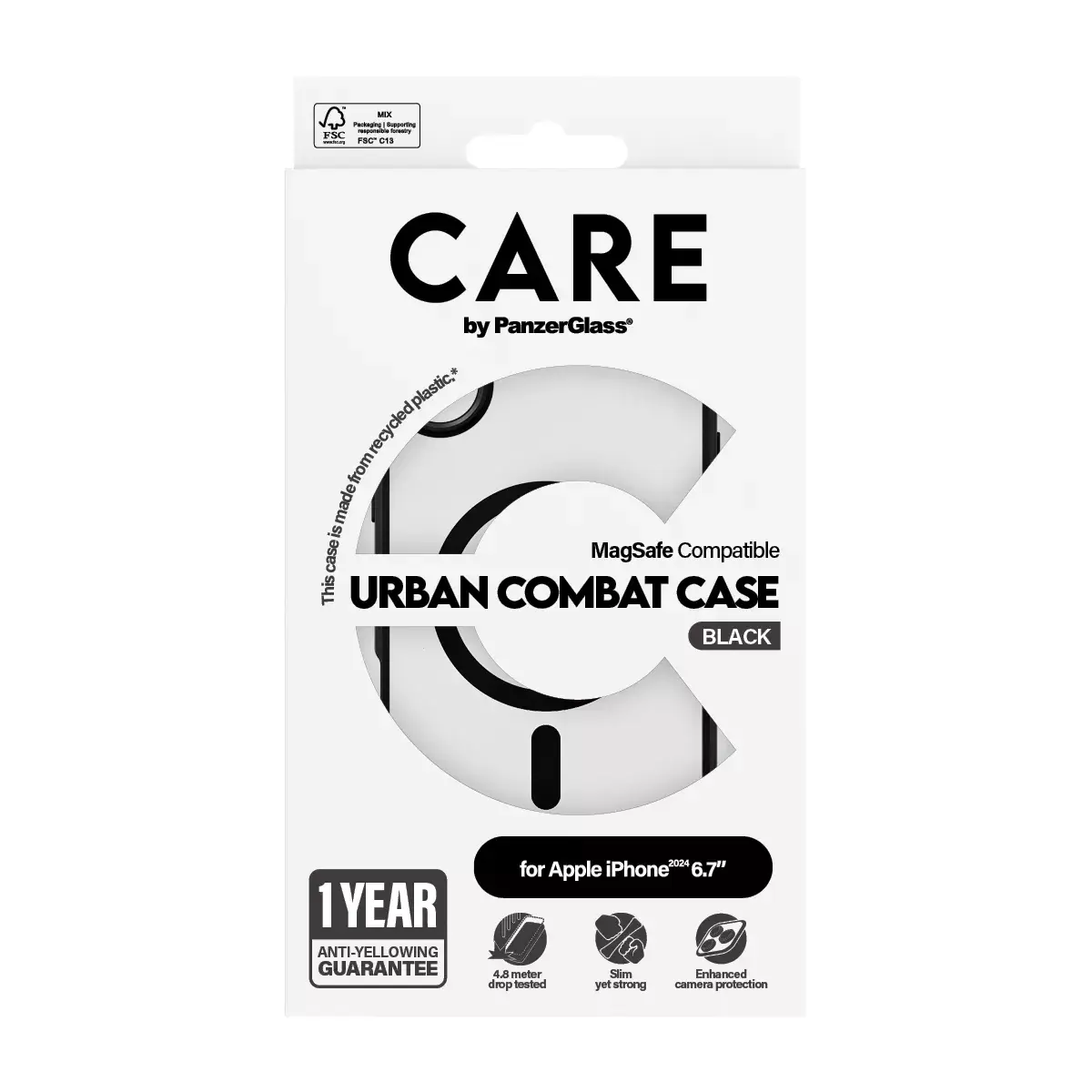 Vāks PanzerGlass CARE by Flagship Case iPhone 24 6.7 Photo 3
