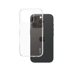 Прозрачный чехол PanzerGlass Urban Combat для Apple iPhone 16 Pro термопластичный полиуретан
