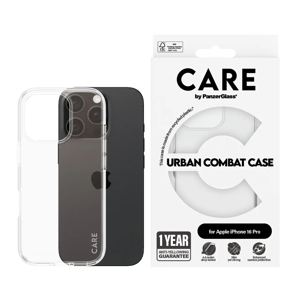 Чехол PanzerGlass Urban Combat для Apple iPhone 16 Pro Photo 2