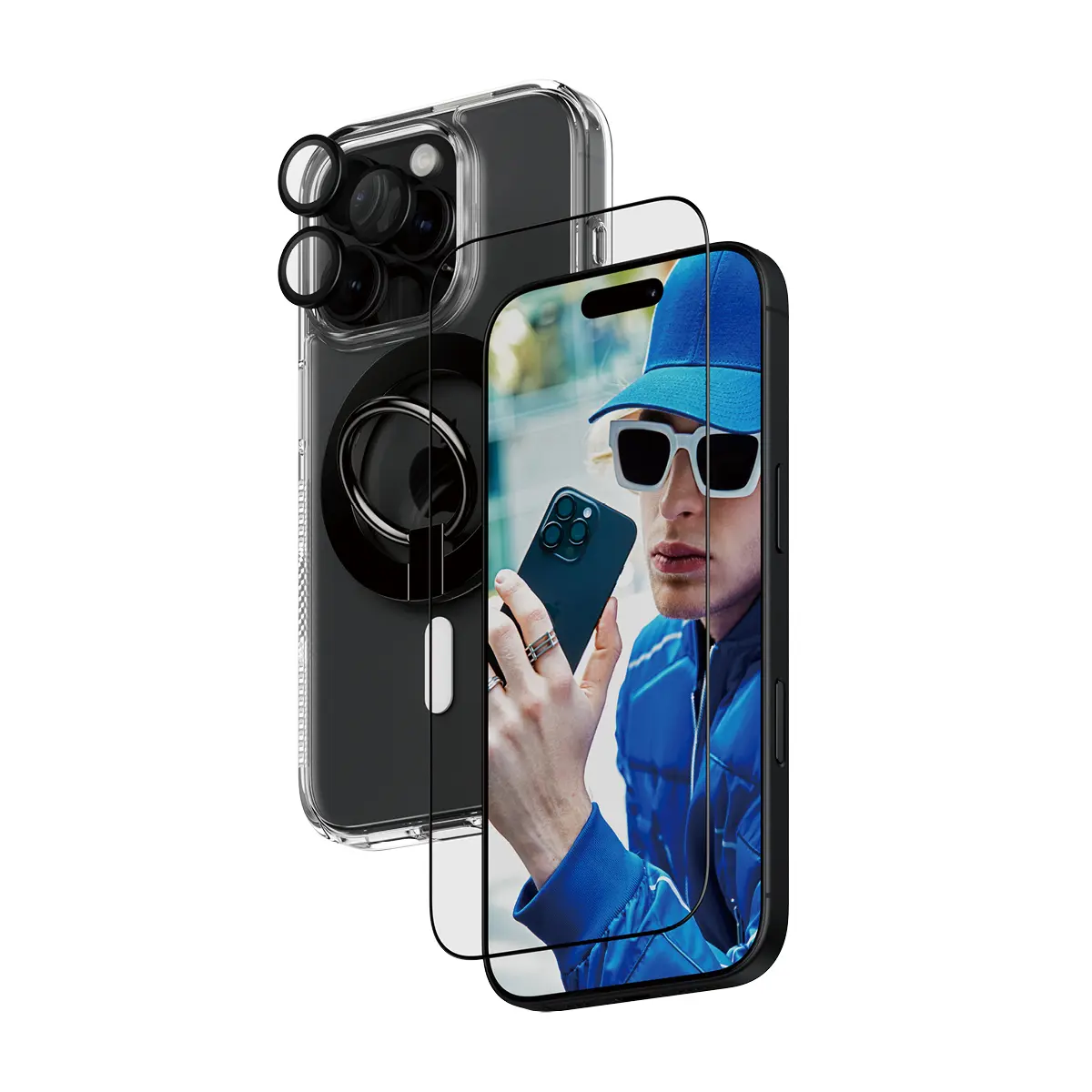PanzerGlass 4-in-1 Aizsardzības Komplekts Apple iPhone