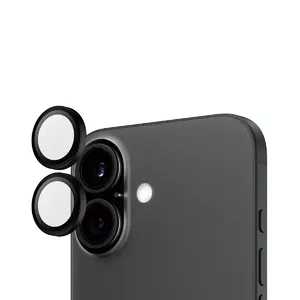 Objektīva aizsargs PanzerGlass Hoops Black iPhone 16 16 Plus