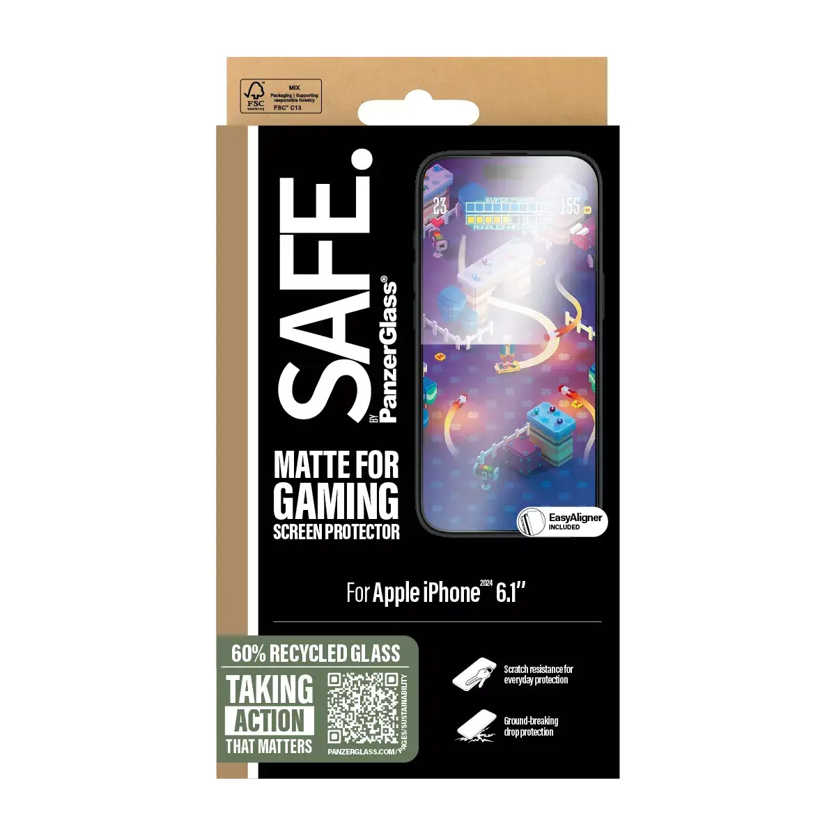 Защитное стекло для игр PanzerGlass SAFE. by ® iPhone '24 Photo 3