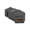 DeLOCK HDMI panel mount female to HDMI female 45° angled Photo 3