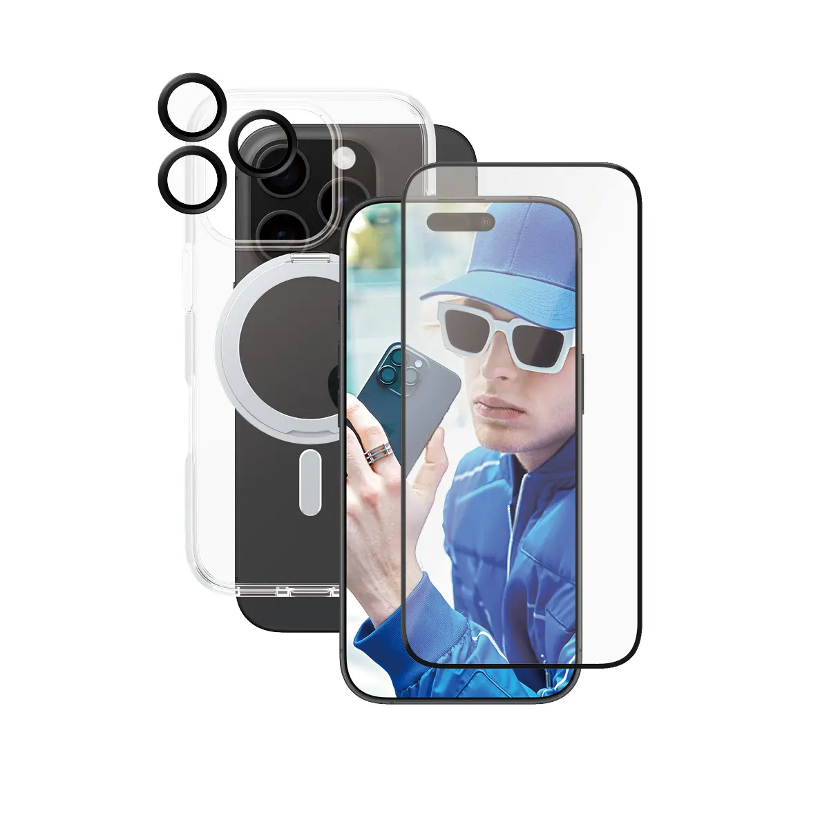 PanzerGlass CARE 3-in-1 Keramikas komplekts Apple