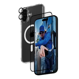 3-в-1 Защитный комплект PanzerGlass iPhone '24 6.7"