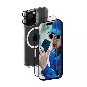 3-in-1 Protection Bundle PanzerGlass iPhone '24 6.3" Pro