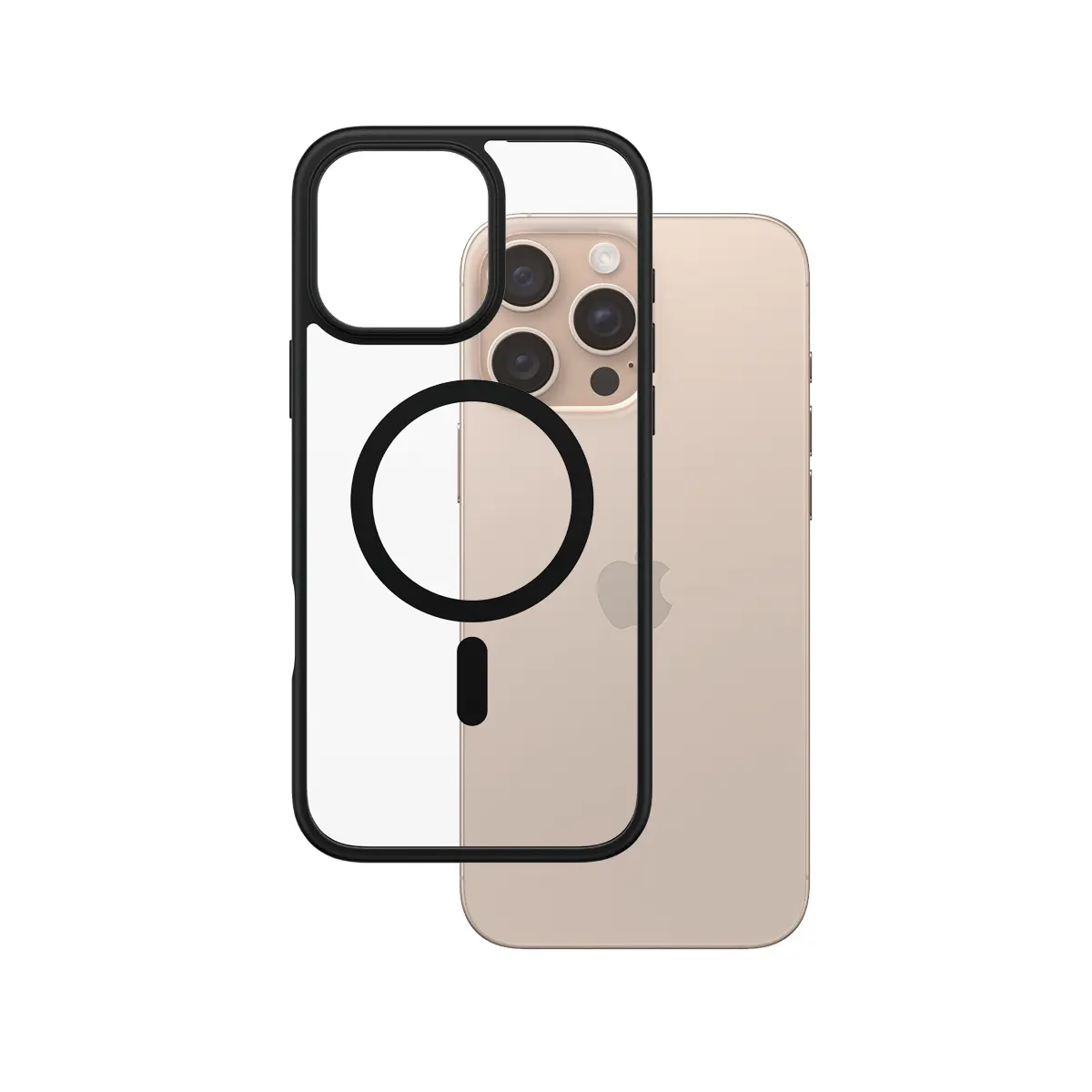 PanzerGlass HardCase Vāciņš Transparent Black MagSafe