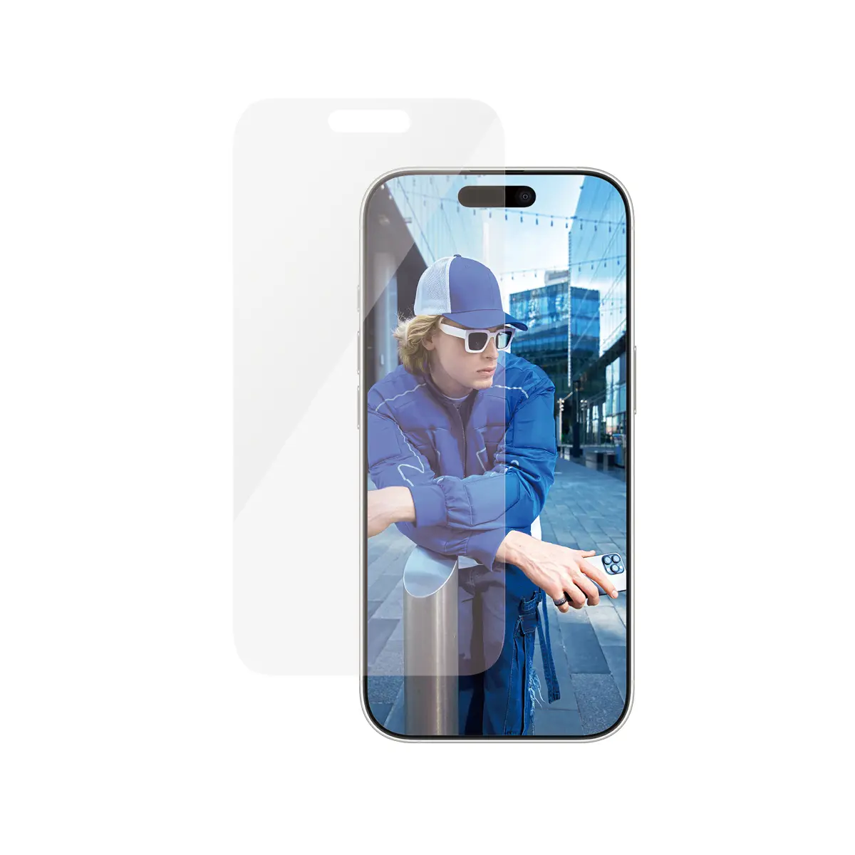 PanzerGlass Classic Fit ekrāna aizsargs Apple