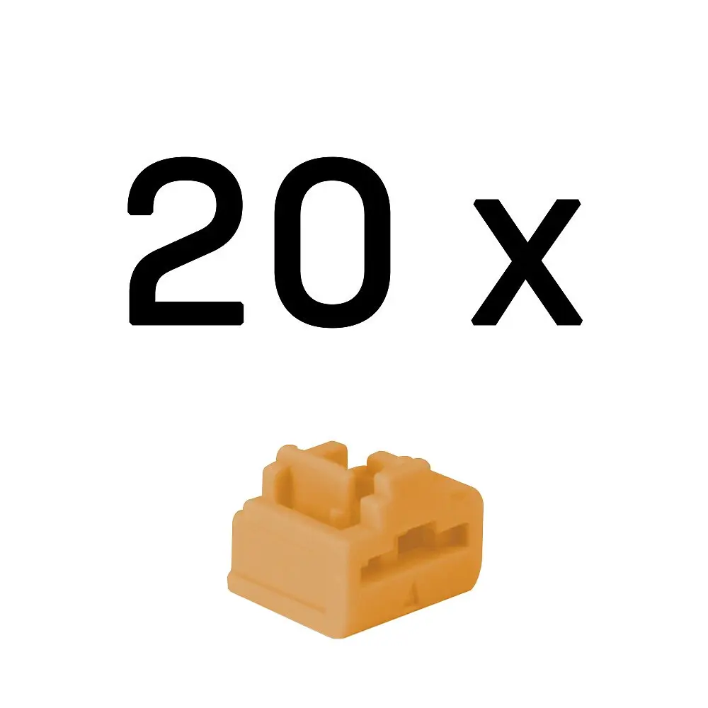 Lindy 47898 RJ-45 Portu blokētājs Akrilnitrila