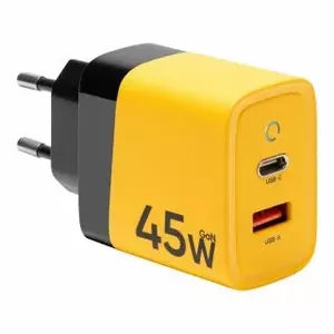 Tactical power adapter 45W GaN charger, model 57983117437, yellow