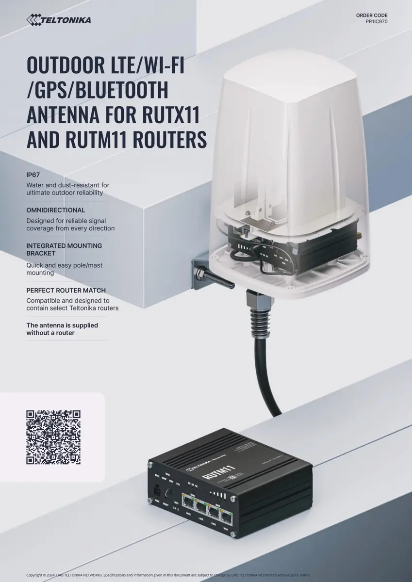 Antenna Teltonika PR1IC970 Photo 4