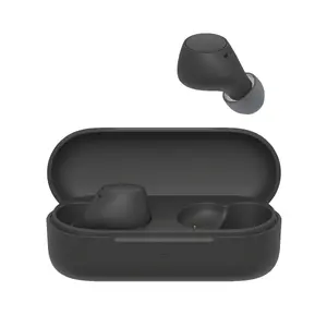 Austiņas Sony WF-C510 in-ear bezvadu TWS, Bluetooth 5.3, IPX4, 6 mm skaļruņi, līdz 22 h ar kastīti — melnas