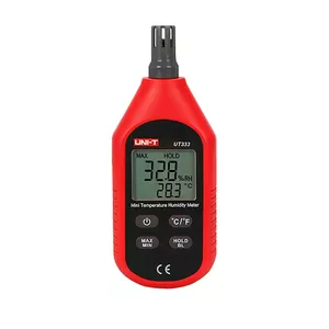 Temperature and Humidity Meter Unit UT333 — handheld thermo-hygrometer for measuring ambient temperature and relative humidity