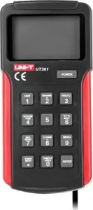 Anemometer with temperature measurement Unit UT361 — wind speed and air temperature meter