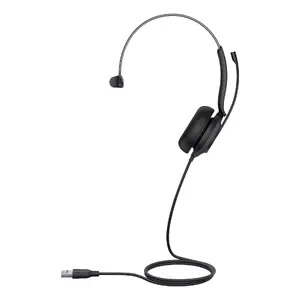 Austiņas Yealink UH35 Mono UC USB-A Vadu Birojam Zvanu centram 20-20000 Hz