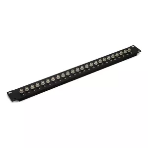 Digitus CL-19-1U-24F 19-inch 1U Patch Panel with 24 F-Type Ports