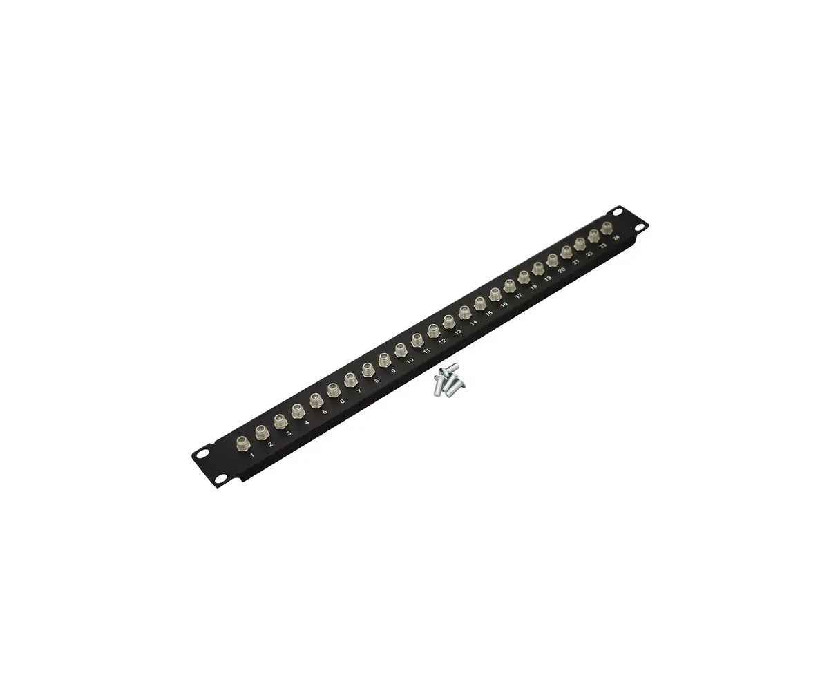 Digitus CL-19-1U-24F 19 collu 1U 24 portu F-tipa panelis Photo 2