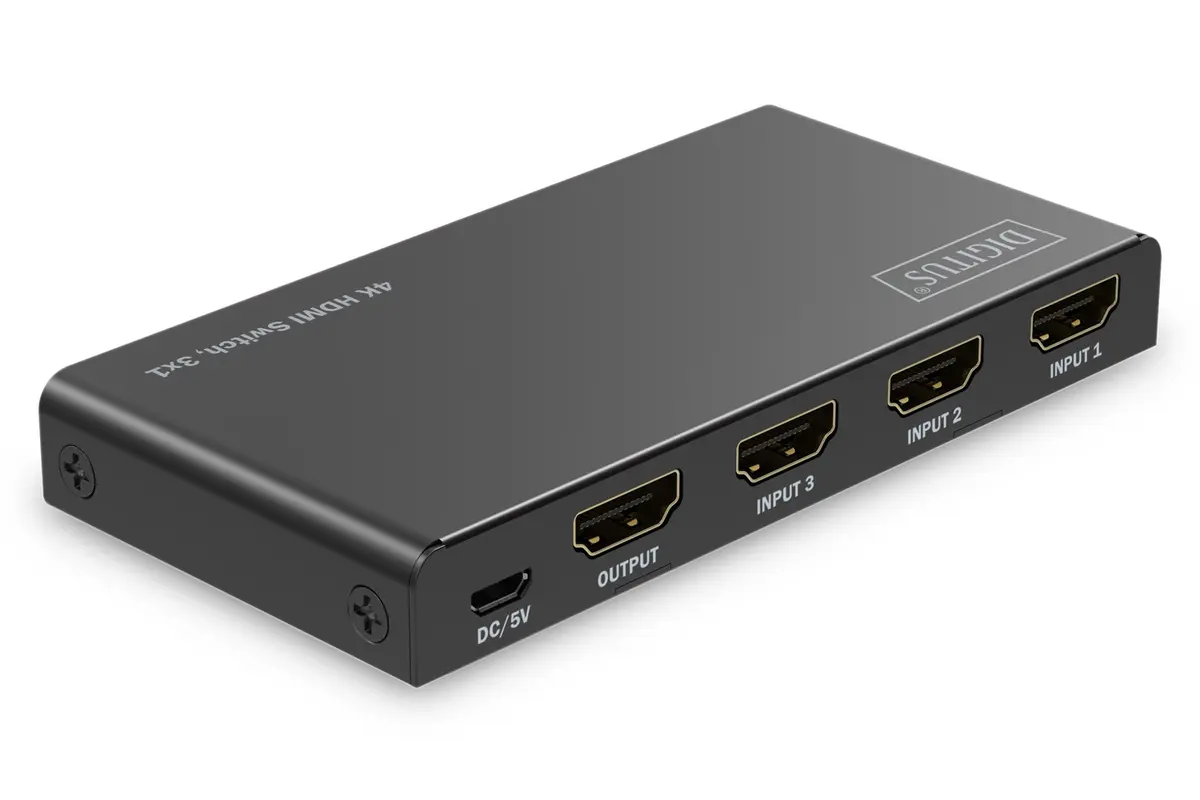 Digitus DS-55331 4K HDMI Switch 3x1 Photo 5