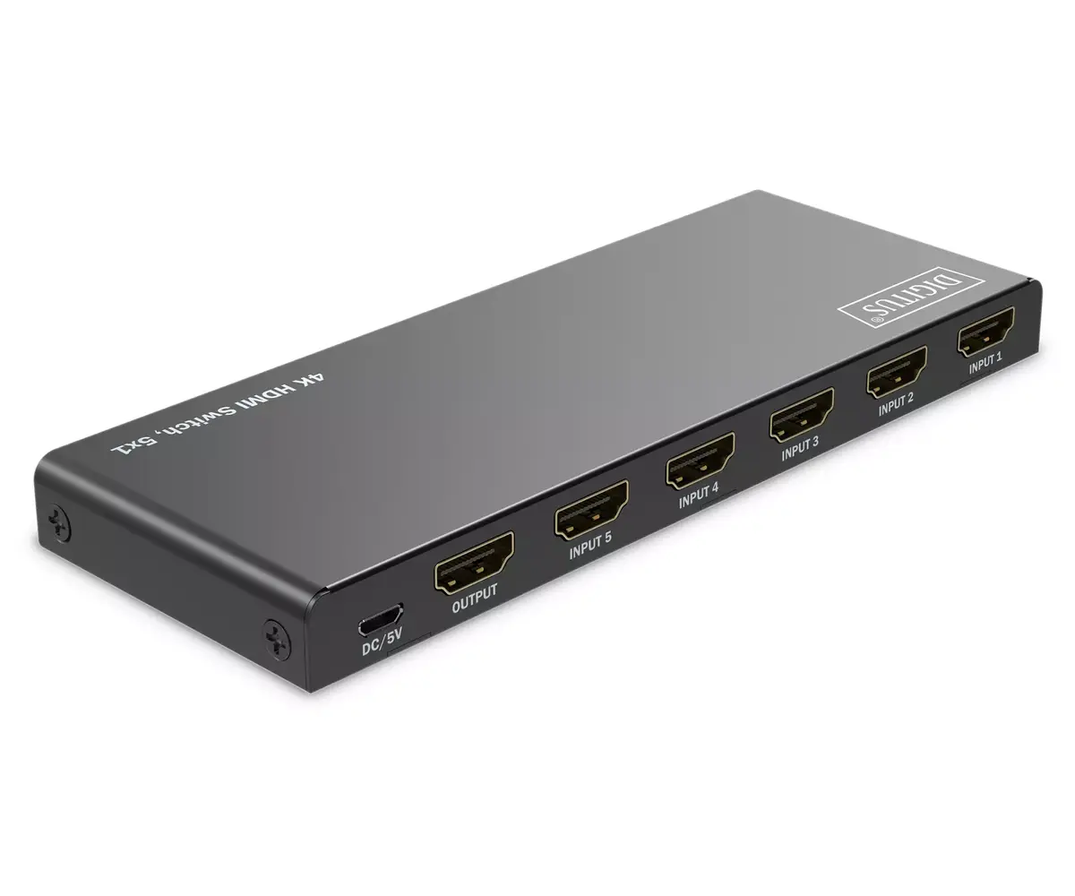 HDMI slēdzis Digitus 4K 5x1 Photo 2