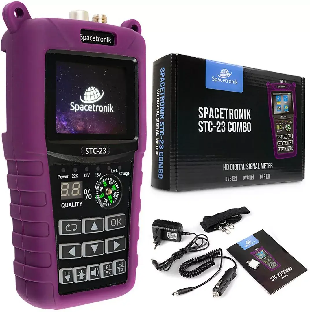 Spacetronik STC-23 VF6800 Combo satelīta mērītājs Photo 2