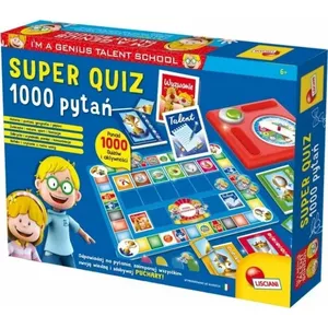 Настольная игра Lisciani Gra IM Genius Super quiz — 1000 вопросов