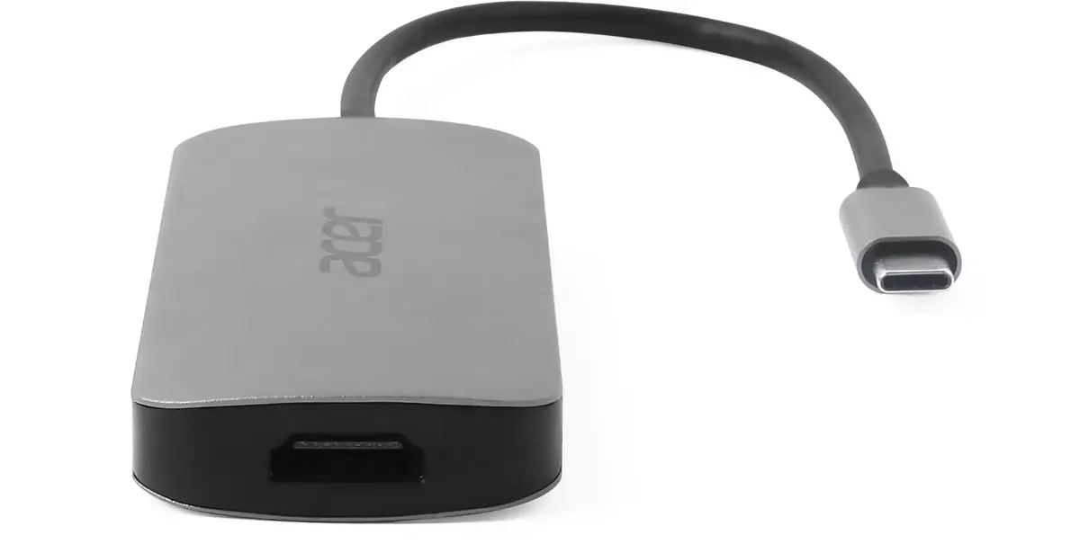 Acer 7‑in‑1 USB‑C dongle — USB 3.2 Gen 1, HDMI, SD Photo 6
